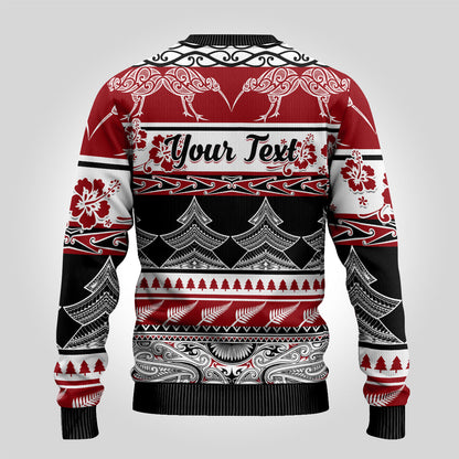 Christmas Ugly Christmas Sweater Maori Meri Kirihimete Moko