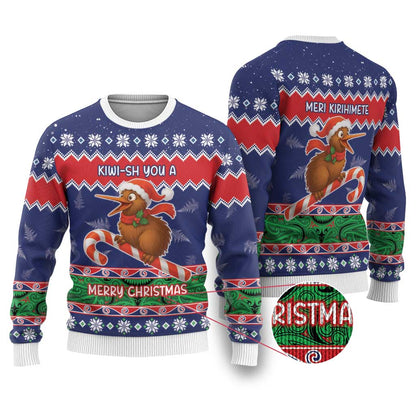 Christmas Ugly Christmas Sweater Kiwi-sh You A Merry Christmas