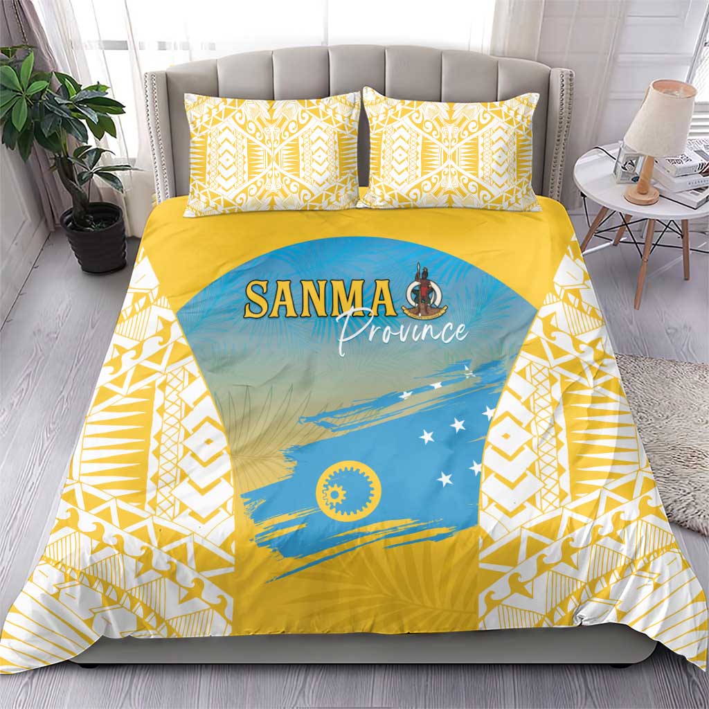 Vanuatu Sanma Day Bedding Set Special Style - Polynesian Pride