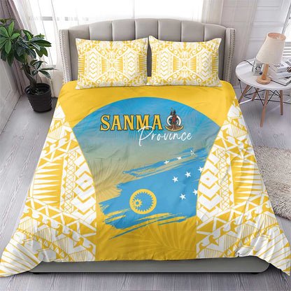 Vanuatu Sanma Day Bedding Set Special Style - Polynesian Pride