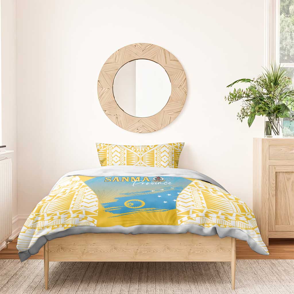 Vanuatu Sanma Day Bedding Set Special Style - Polynesian Pride