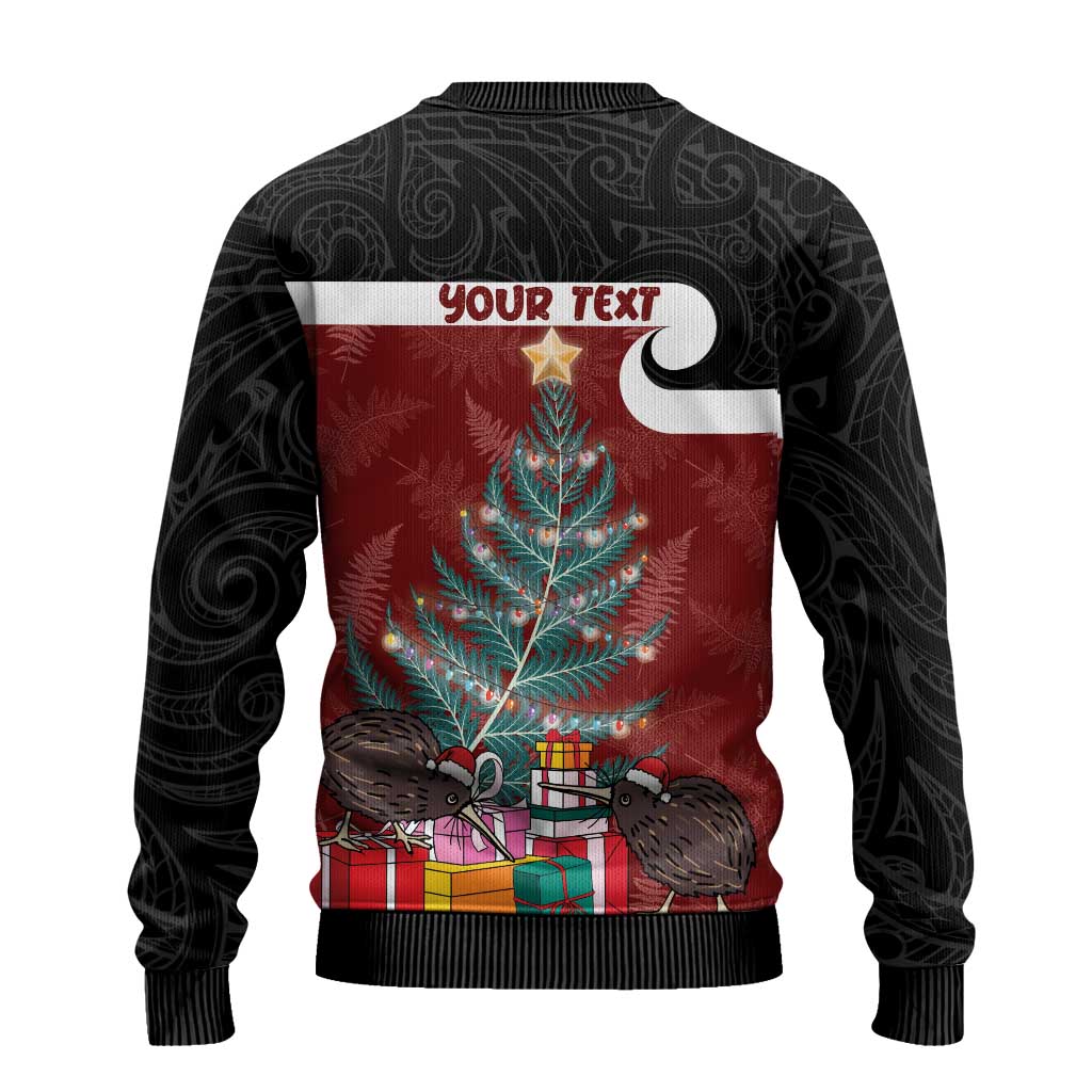 Maori Christmas Ugly Christmas Sweater Xmas Fern Mix Kowhawhai