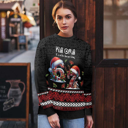 Aotearoa Six Seven Personalized Ugly Christmas Sweater New Zealand Funny Christmas