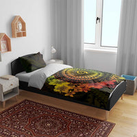 Vanuatu Bedding Set Hibisus Polynesian Pattern Reggae - Polynesian Pride