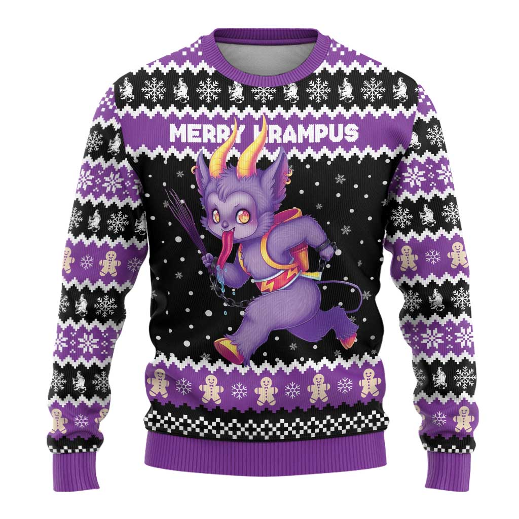 Personalized German Krampus Christmas Ugly Christmas Sweater German Christmas Legend - Wonder Print Shop