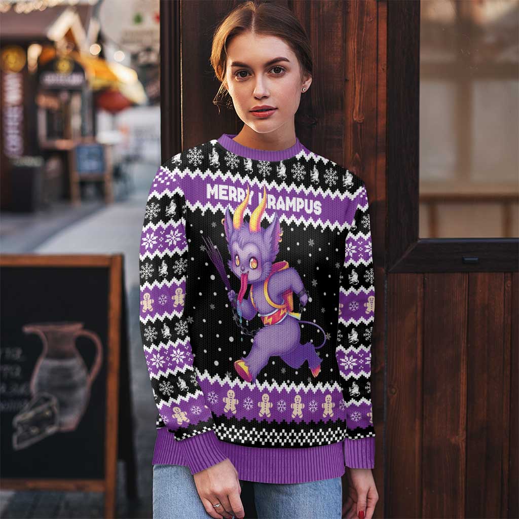 Personalized German Krampus Christmas Ugly Christmas Sweater German Christmas Legend - Wonder Print Shop