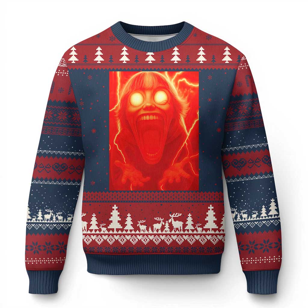 Mason 67 Devil Edit Graphic Ugly Christmas Sweater Viral 6 7 Possession Six Seven Meme