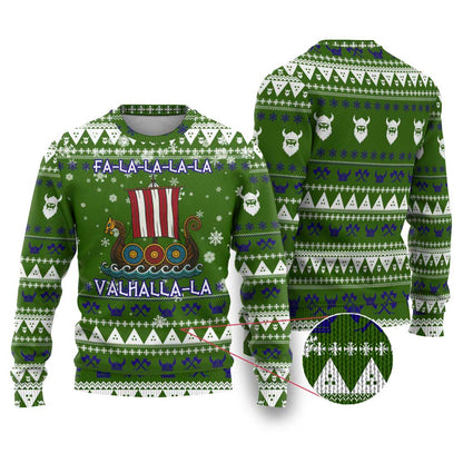 Amazing Viking Christmas Ugly Christmas Sweater Xmas Holiday Patterns - Wonder Print Shop