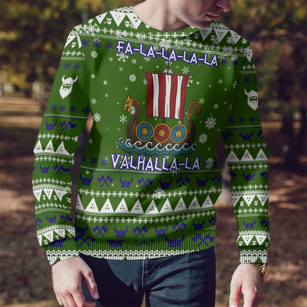 Amazing Viking Christmas Ugly Christmas Sweater Xmas Holiday Patterns - Wonder Print Shop