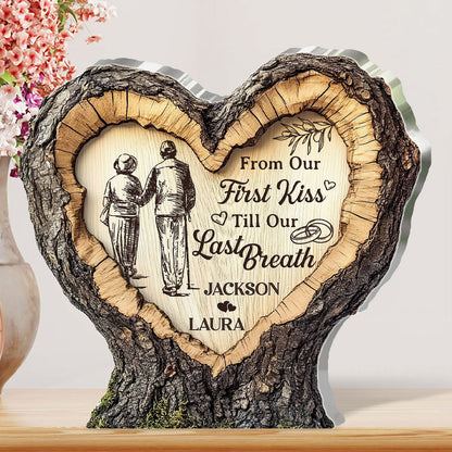 Together Until We Are Stars - Personalized Custom Shaped Squared Acrylic Plaque